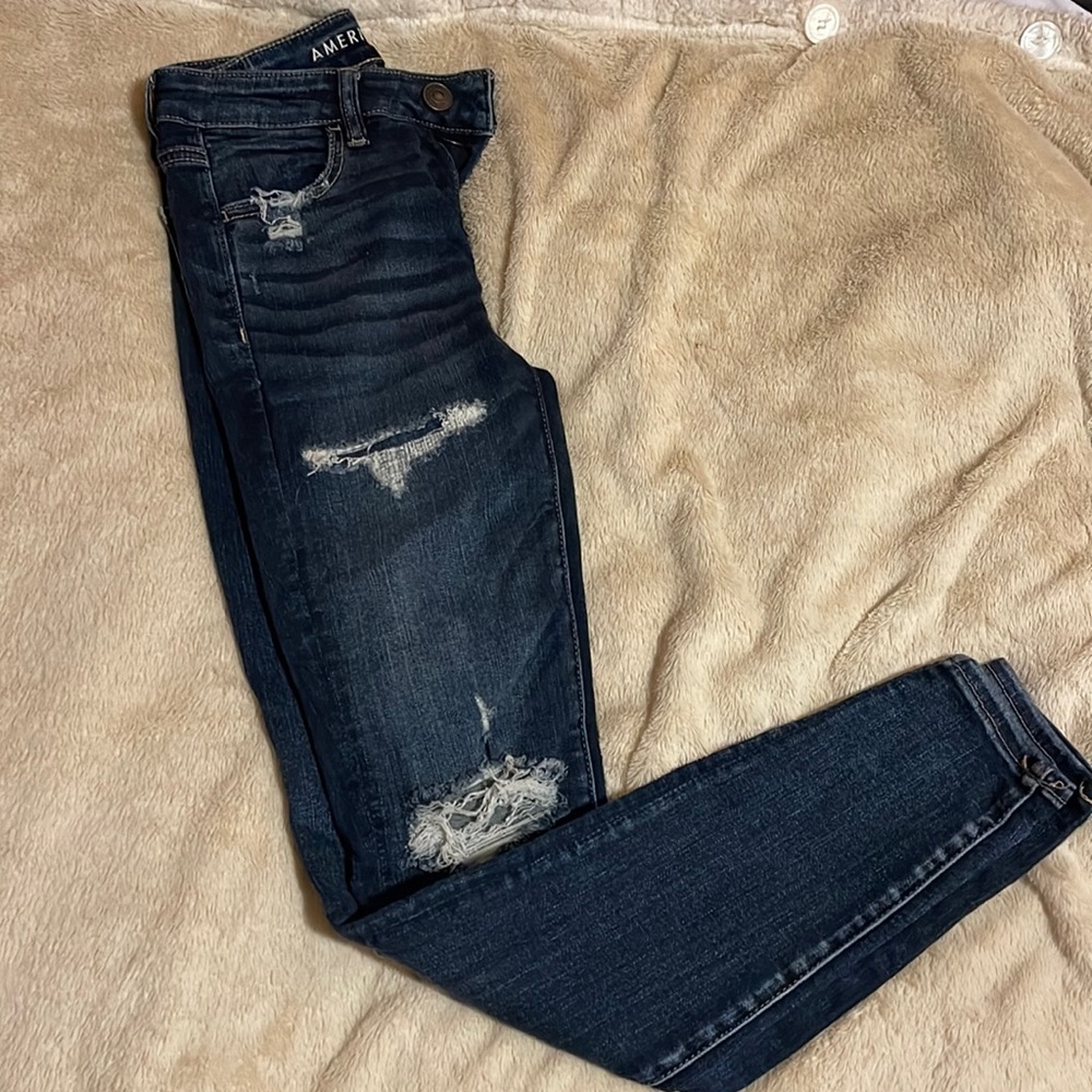 High rise jeggings